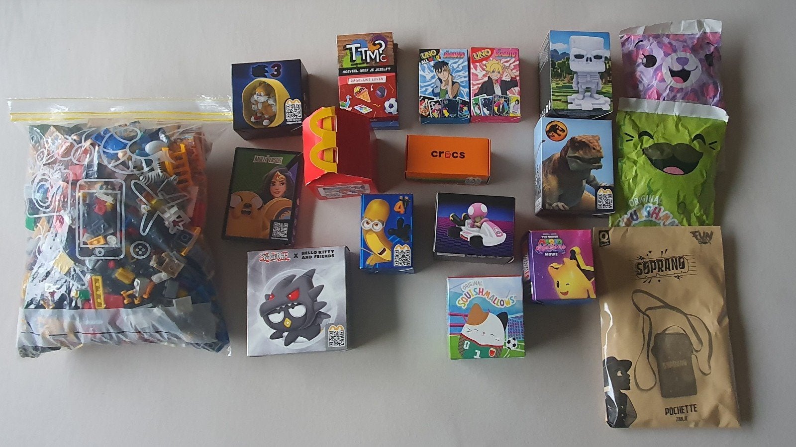 liefst vandaag nog weg lot speelgoed, Ophalen
