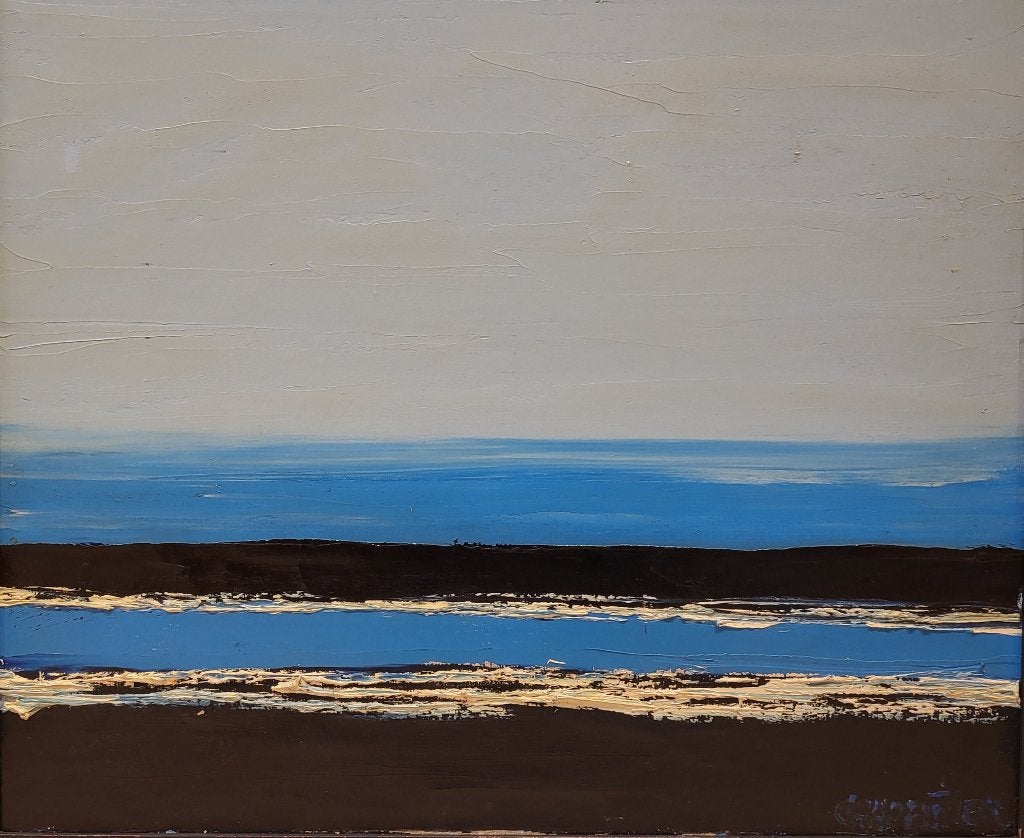 José Chapellier, Antiquités & Art, Enlèvement ou Envoi, Encadré, Peinture à l'huile, Paysage