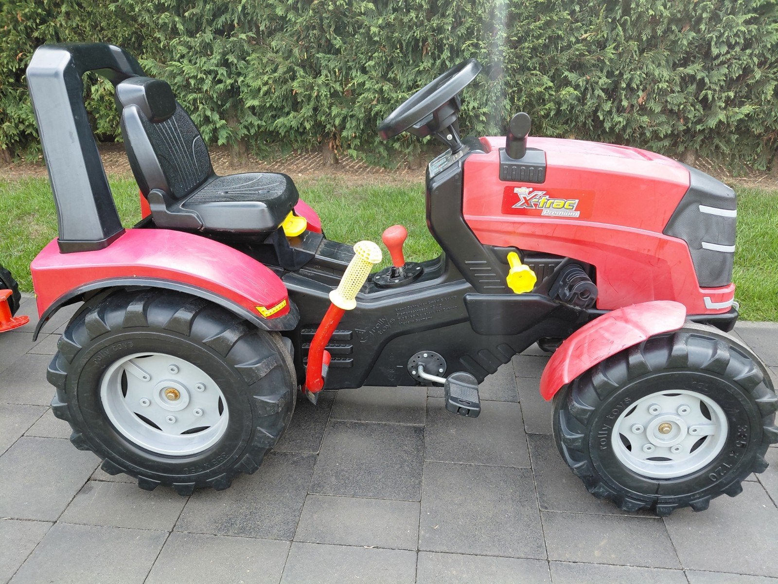 rolly toys x-trac premium, Enlèvement, Utilisé, Autres marques, Avec chariot ou remorque