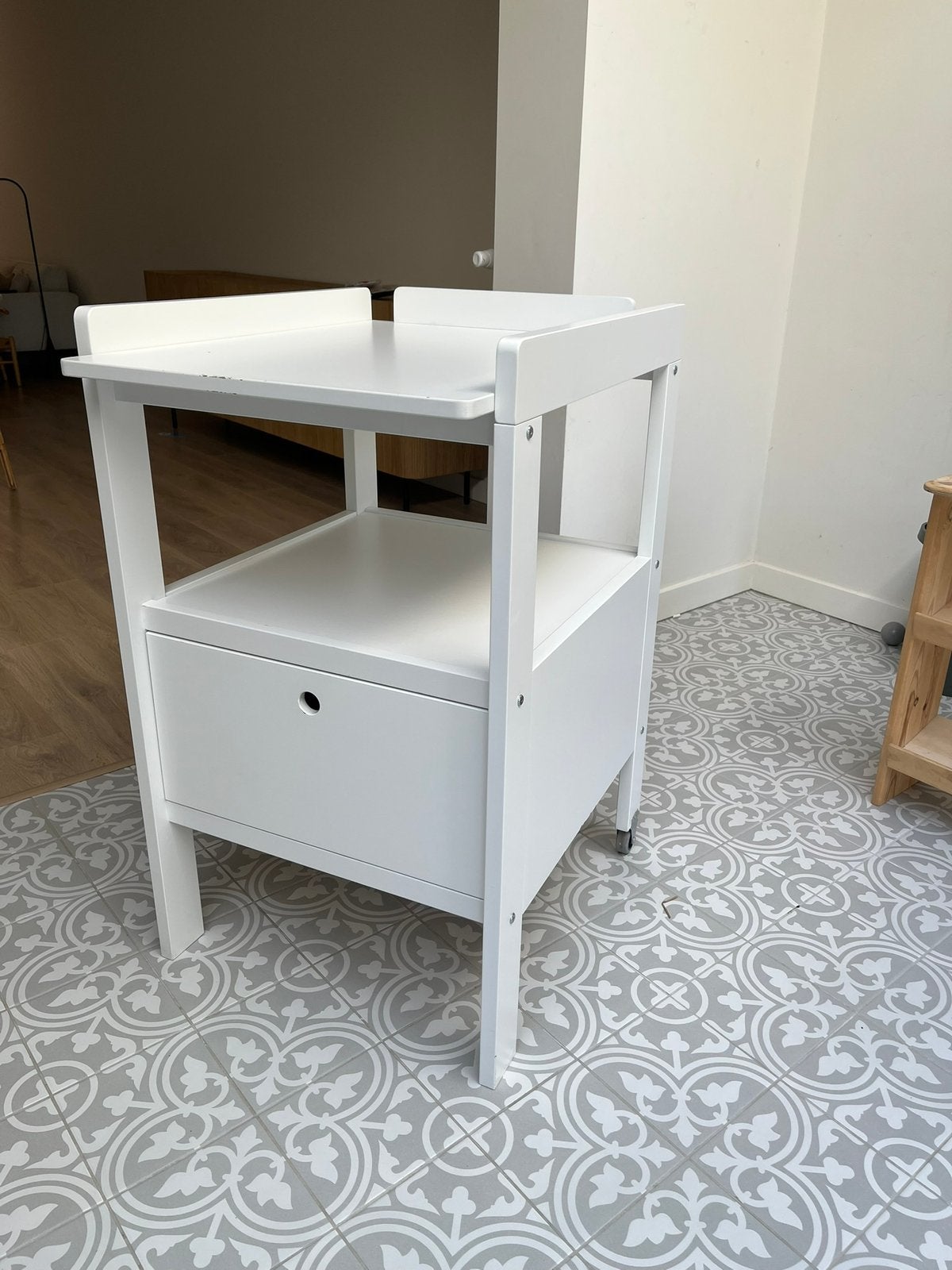 Verzorgingstafel, Kinderen en Baby's, Kinderkamer | Tafels en Stoelen, Ophalen, Gebruikt