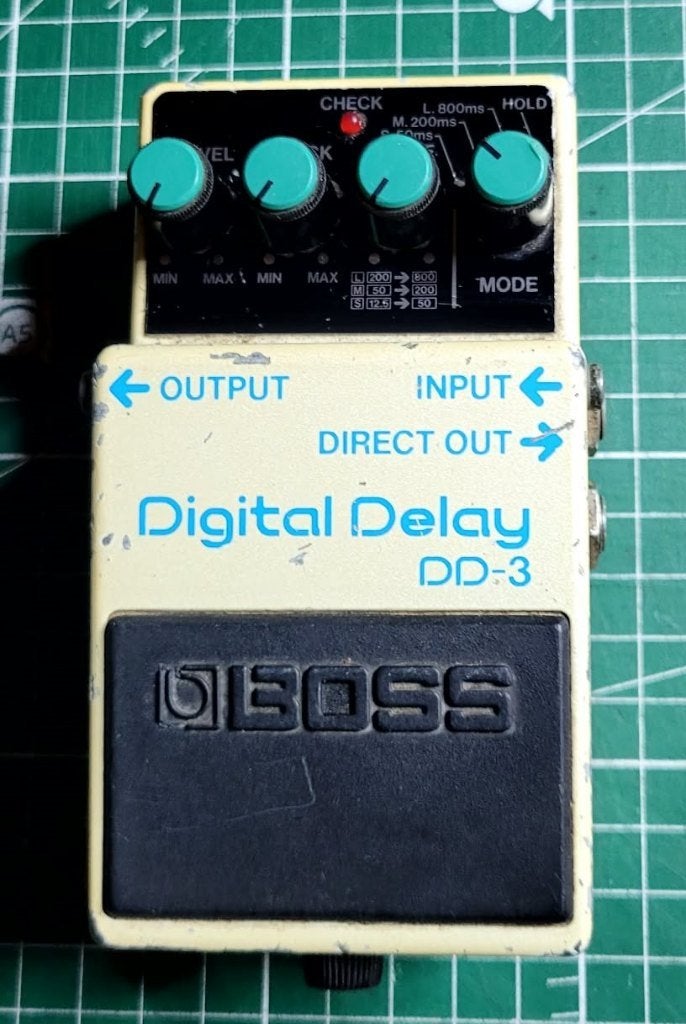 BOSS DD-3 Digital Delay Japan Blue Label, Muziek en Instrumenten, Ophalen of Verzenden, Gebruikt, Delay of Echo
