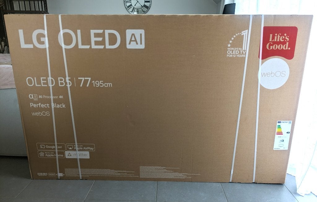 LG B5 77 inch, Ophalen, Nieuw, 100 cm of meer, 4k (UHD)