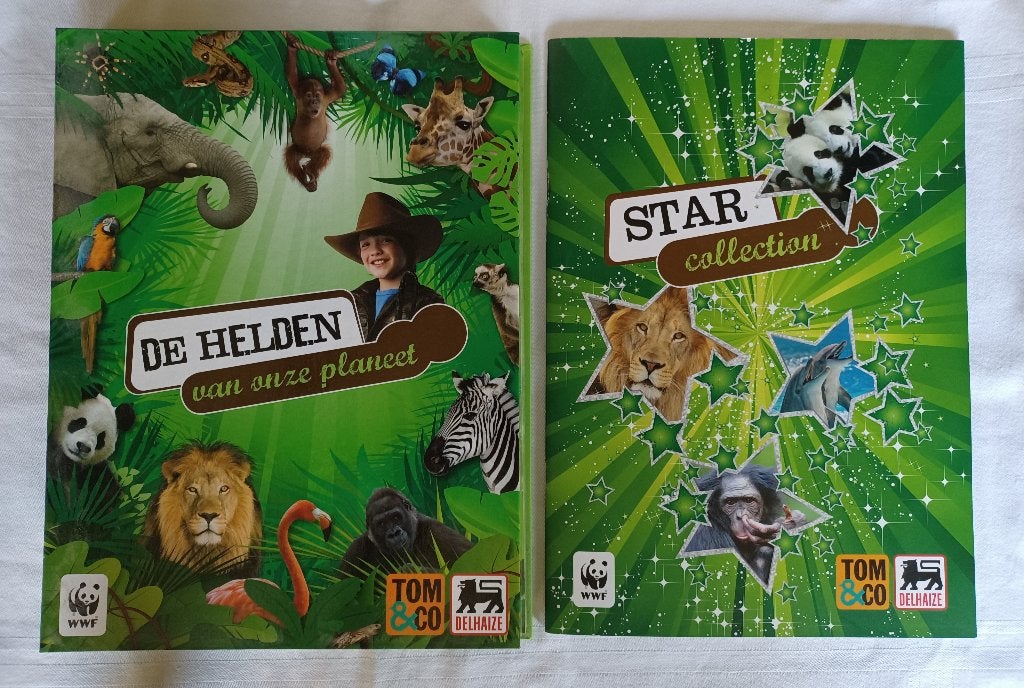 Album De Helden van onze Planeet + Star Collection (2010), Ophalen of Verzenden, Zo goed als nieuw, Meerdere plaatjes