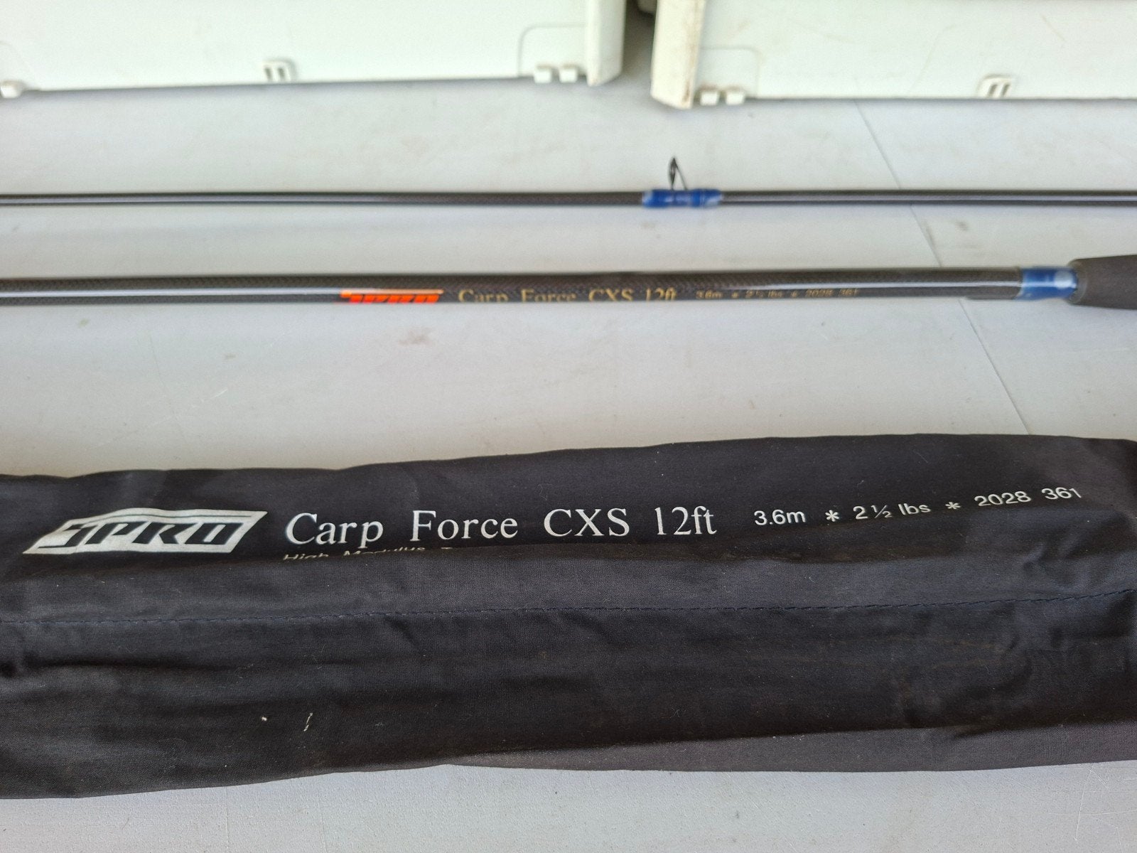 Nieuwe Spro Carp Force CXS 12ft karperhengel, Watersport en Boten, Hengelsport | Algemeen, Ophalen
