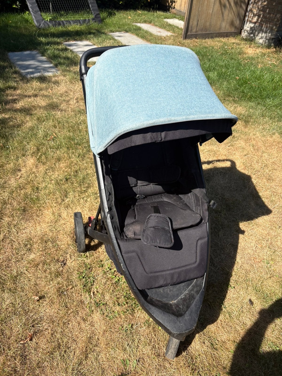 Thule Spring Buggy Black frame - Teal Melange, Ophalen, Gebruikt, Kinderwagen