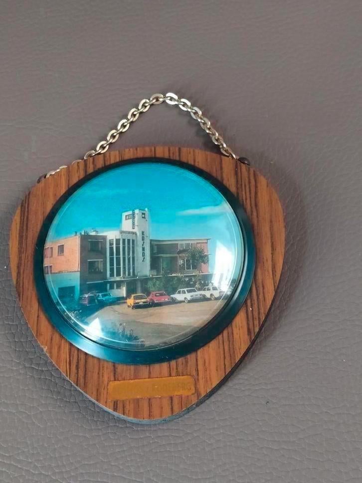 Retro wandbordje, hotel Kosmos Westouter, Ophalen of Verzenden