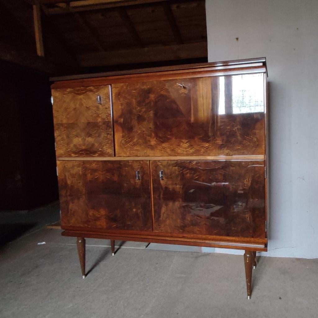 vintage retro kast jaren 60, Ophalen, Overige materialen, Gebruikt, 100 tot 150 cm