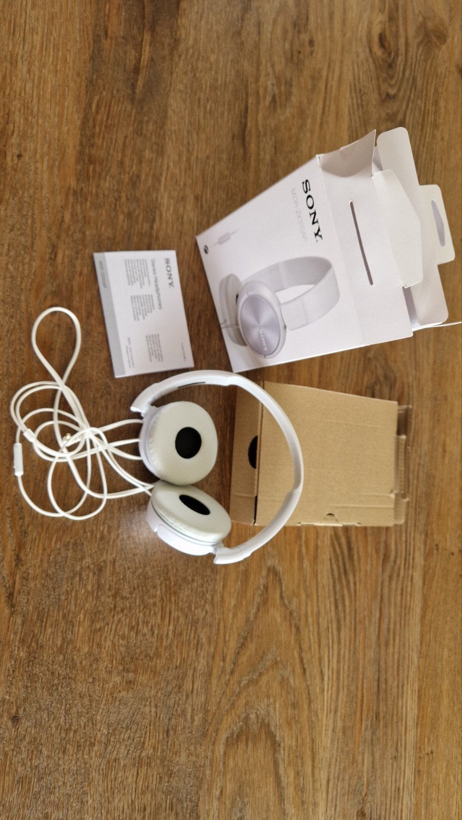 Koptelefoon Sony, Enlèvement