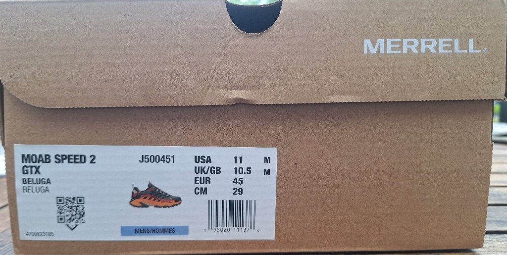Merrell moab speed 2 gtx maat 45, Enlèvement, Neuf, Chaussures