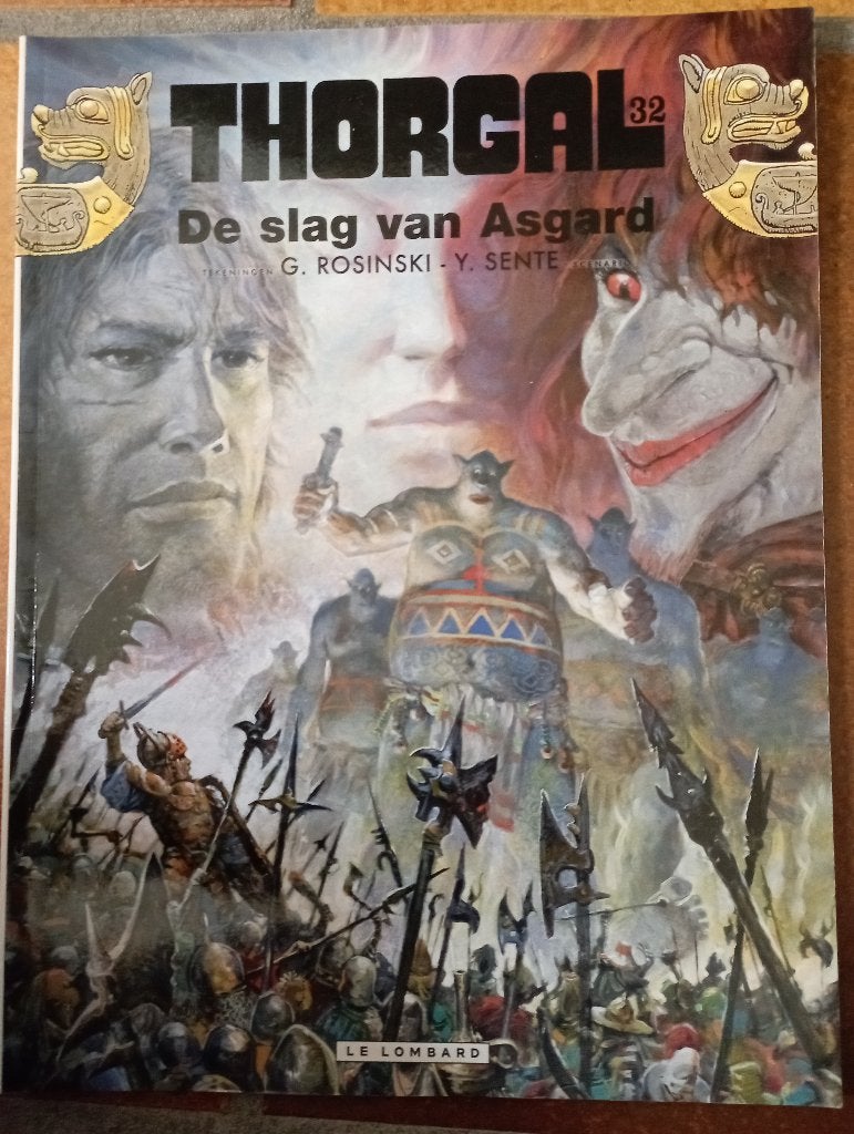689) Thorgal de slag van asgard, Ophalen of Verzenden
