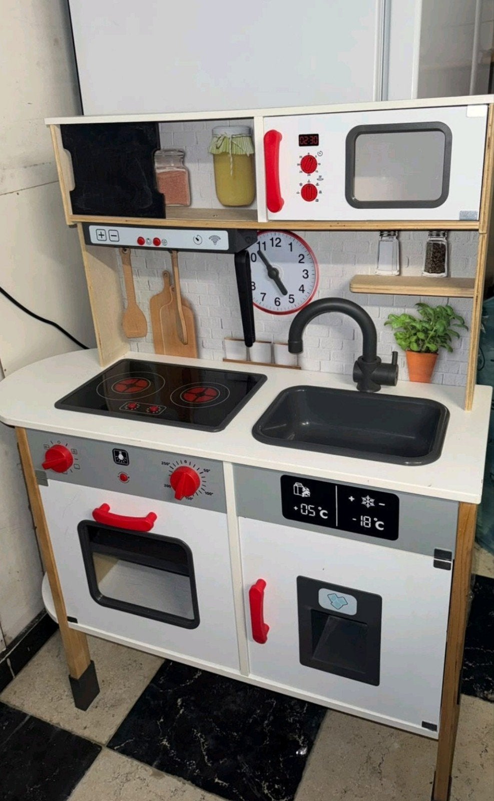 kitchenette, Enfants & Bébés, Enlèvement, Comme neuf, Plastique, Jouer à la cuisine