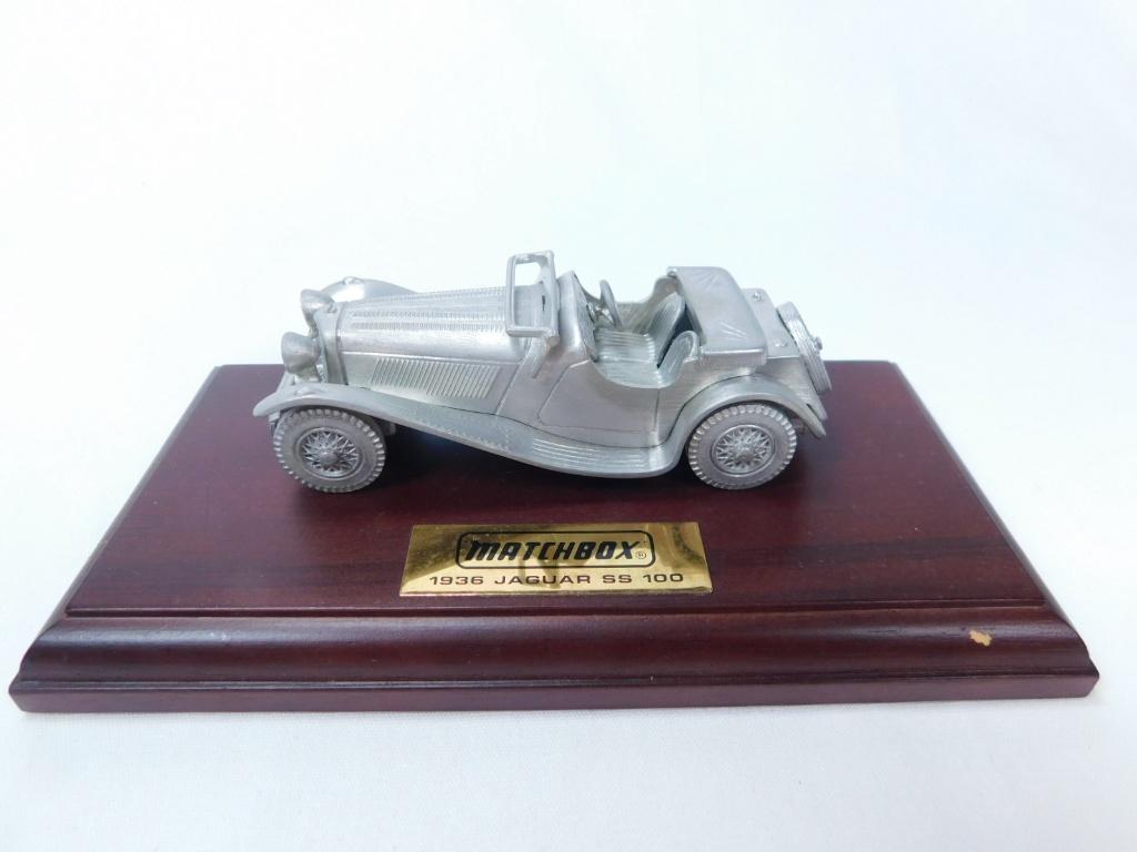 Models Of Yesteryear - Jaguar SS100 in tin, Ophalen of Verzenden