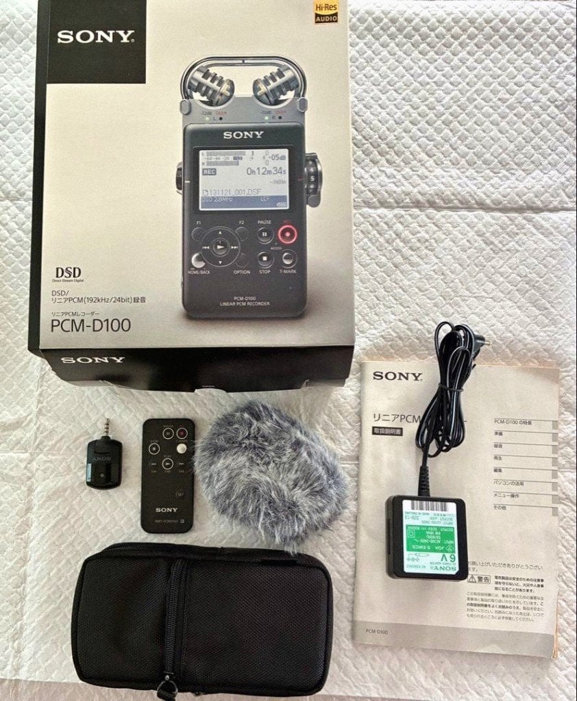 Sony PCM-D100 Recorder, Enlèvement ou Envoi, Comme neuf, Autres marques