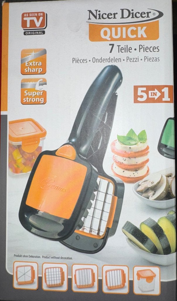 Nice Dicer quick, Overige typen, Kunststof, Nieuw, Ophalen of Verzenden