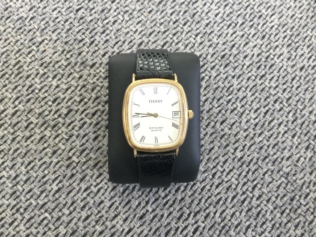 Horloge Tissot Vintage Heren/Dames 1981, Handtassen en Accessoires, Overige materialen, Tissot, Polshorloge, 1960 of later