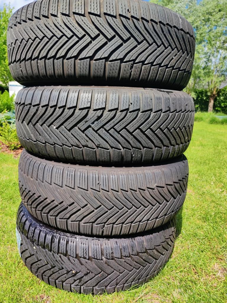 Michelin alpin 6 215/60 R16 banden, Auto-onderdelen, Banden en Velgen, Ophalen, 16 inch, Winterbanden, Band(en)