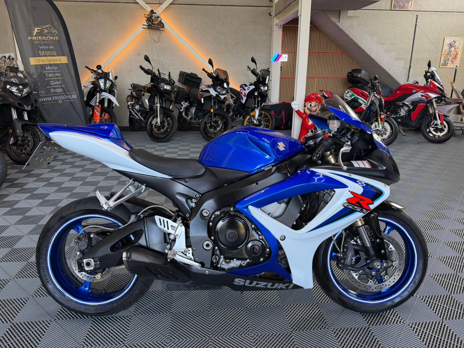 SUZUKI GSXR 600 * K6 * GARANTIE * CT OK, Motoren, S, Sportuitlaat, Motorrijbewijs A, Bedrijf