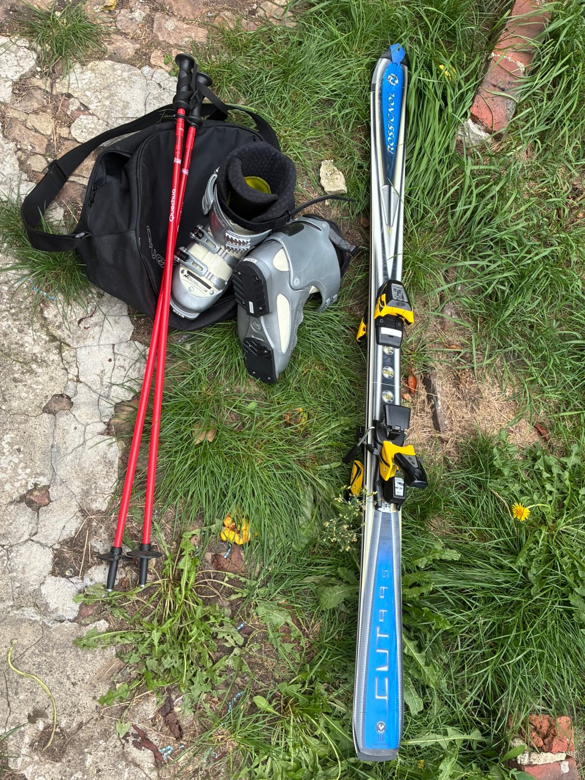 Ski-bottines-bâtons, Neuf, Autres marques, 140 à 160 cm, Enlèvement
