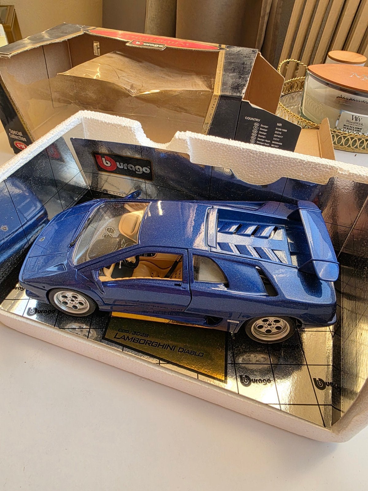 Voiture de collection Lamborghini diabolo 1990, Ophalen of Verzenden, Gebruikt, Auto, Overige merken