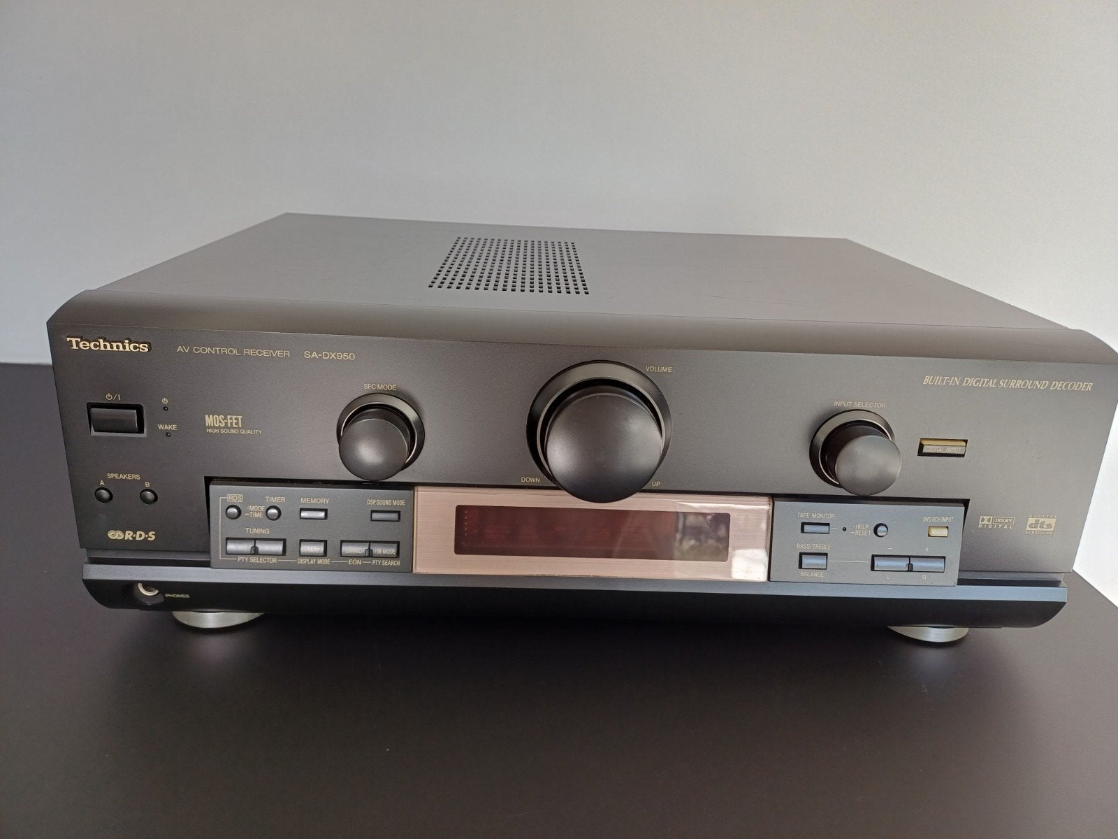 Technics receiver SA-DX950, Audio, Tv en Foto, Versterkers en Ontvangers, Ophalen, Gebruikt