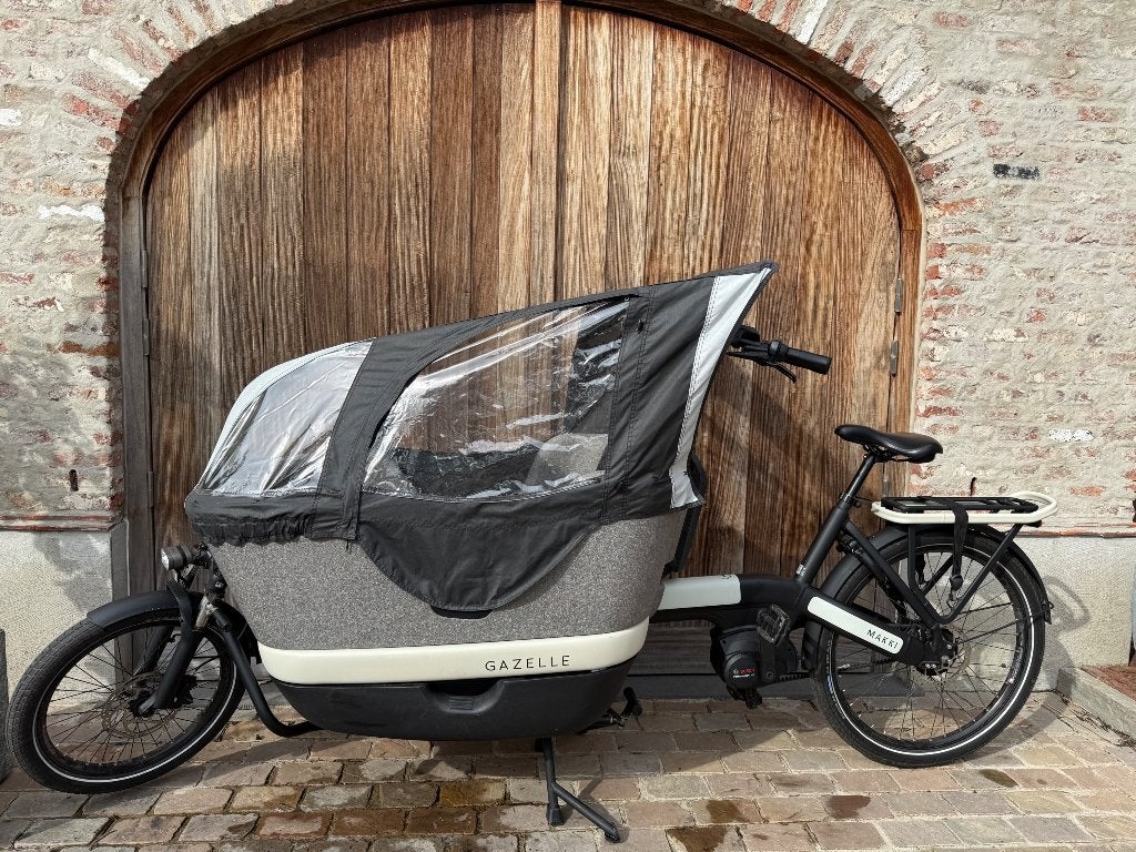Gazelle Makki Load – Perfect onderhouden, direct rijklaar!, Fietsen en Brommers, Ophalen, Gebruikt, 3 kinderen, Elektrisch