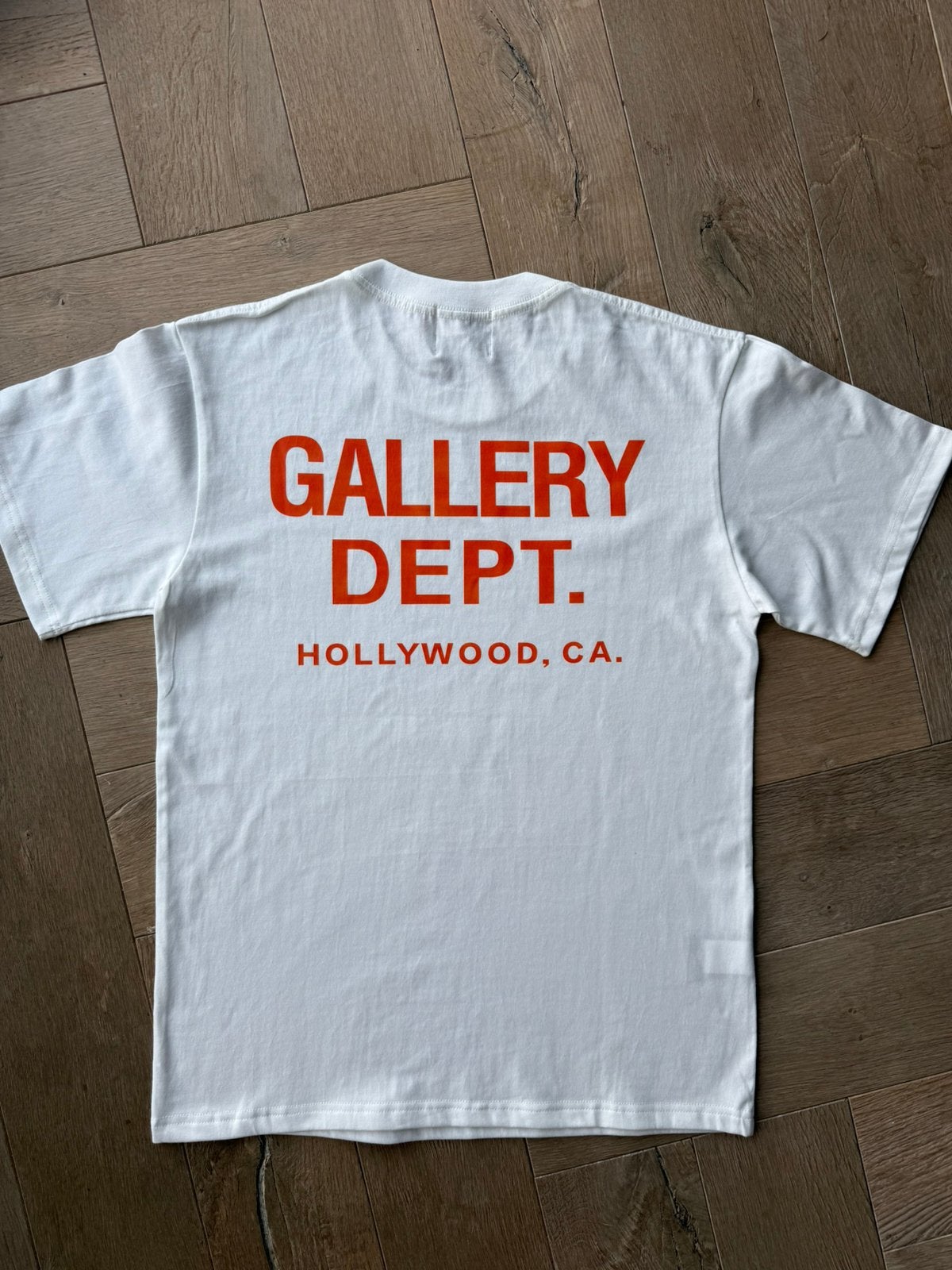 Gallery Dept shirt wit/oranje, Ophalen of Verzenden, Nieuw, Maat 46 (S) of kleiner, Wit