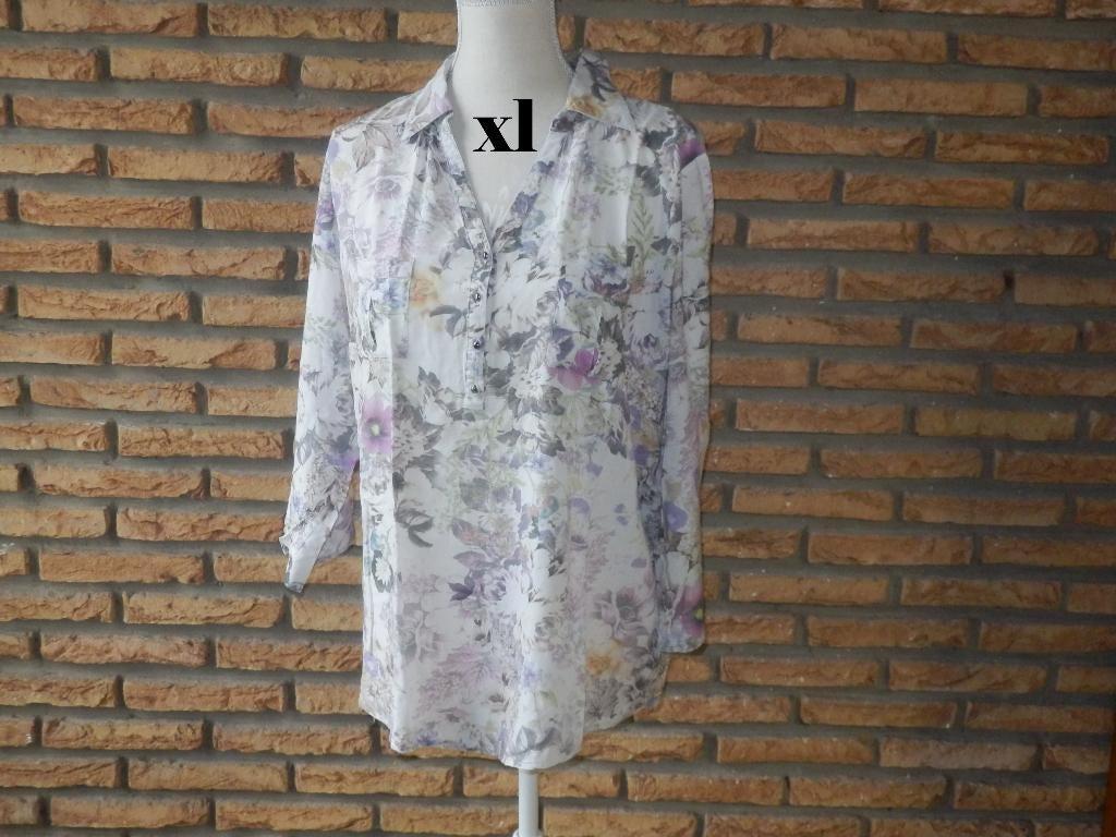 (226)- blouse femme t.xl lilas - armand thiery -, Taille 42/44 (L), Enlèvement ou Envoi, Comme neuf, Armand Thiery