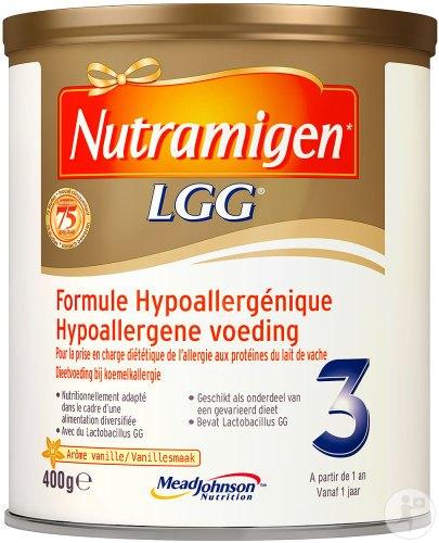 Nutramigen 3 LGG Poeder 1+ Jaar Pot Vanille 400g, Kinderen en Baby's, Ophalen, Nieuw
