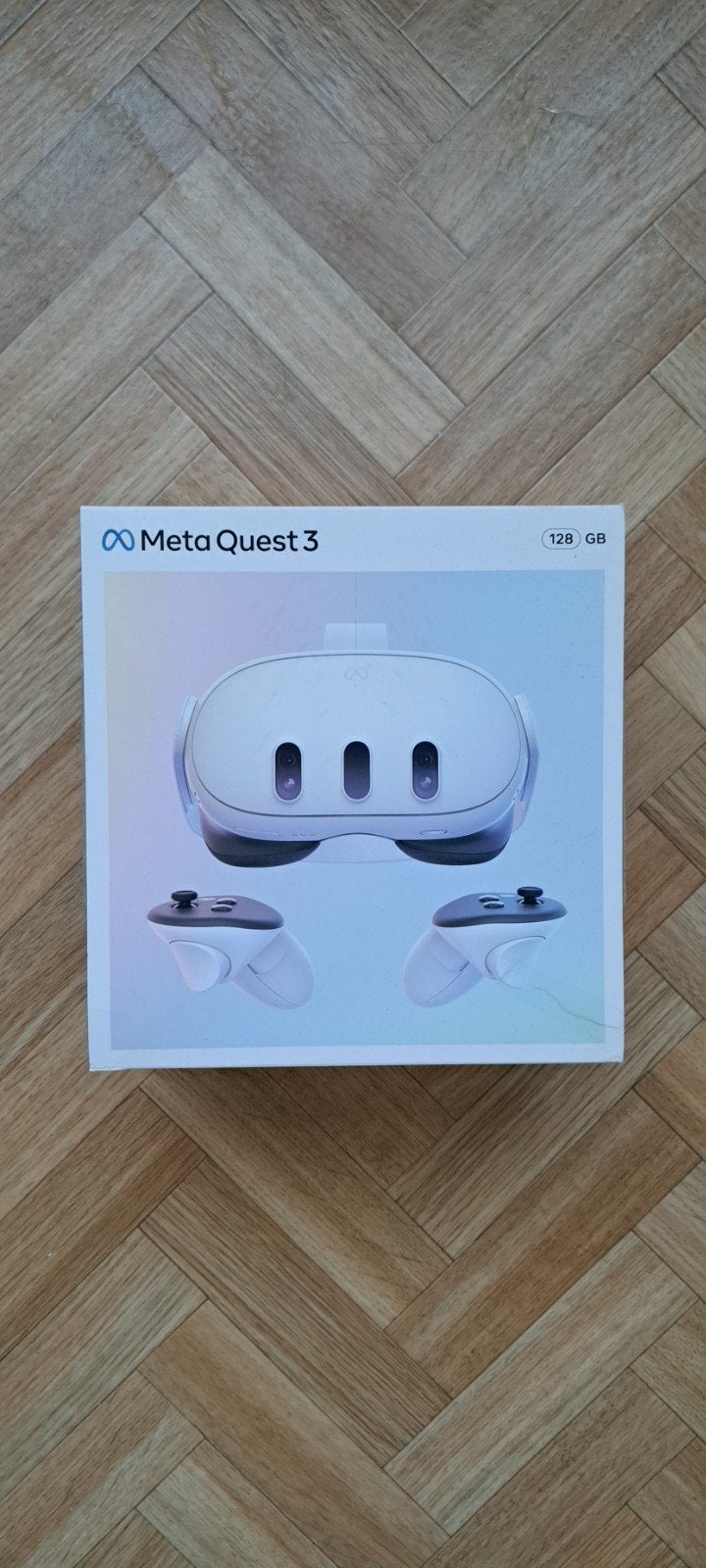 Meta Quest 3 128 Go avec boîte d'origine, Consoles de jeu & Jeux vidéo, Enlèvement ou Envoi