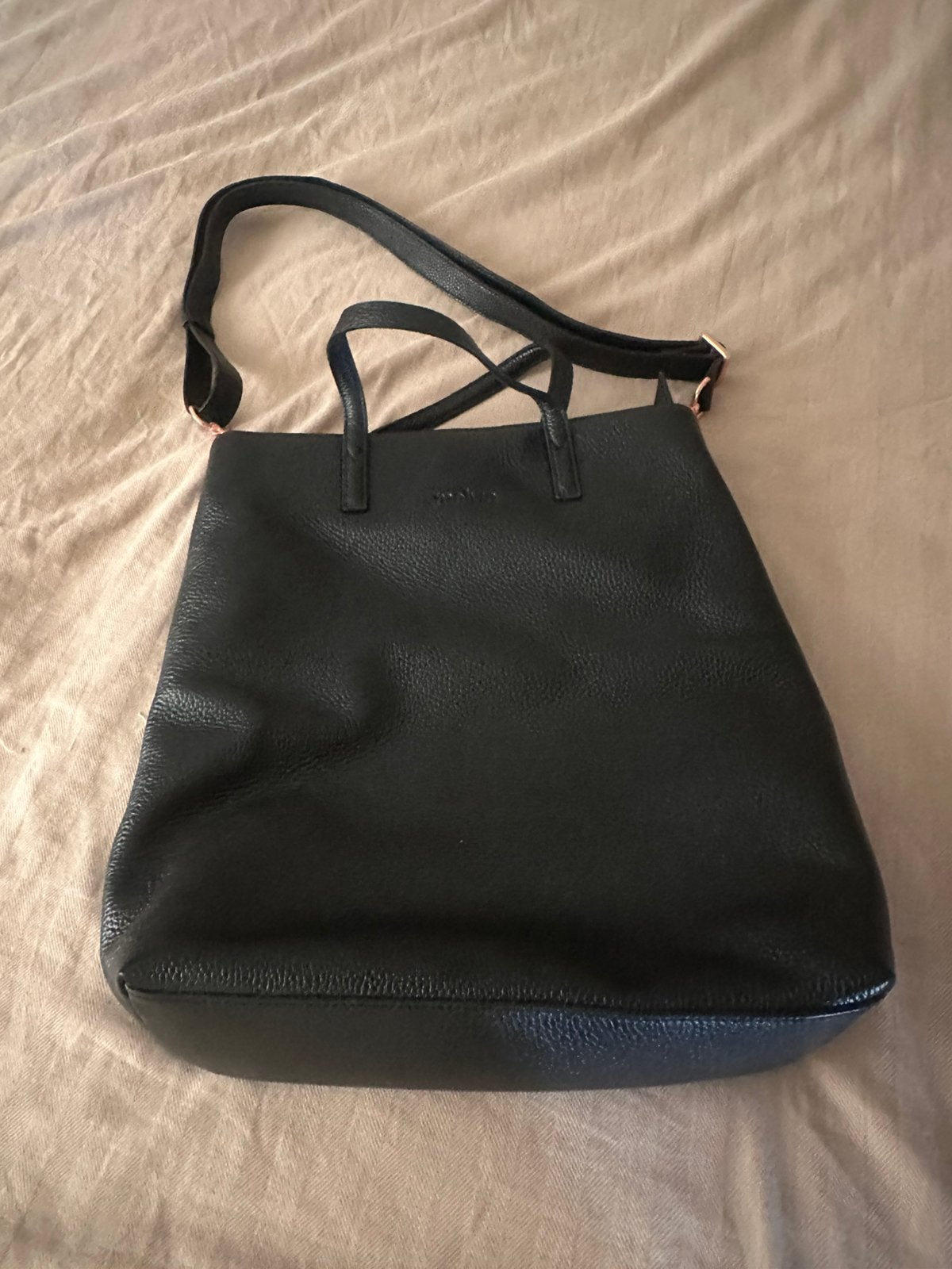 Melvin, Handtassen en Accessoires, Tassen | Damestassen, Verzenden, Nieuw, Zwart, Handtas