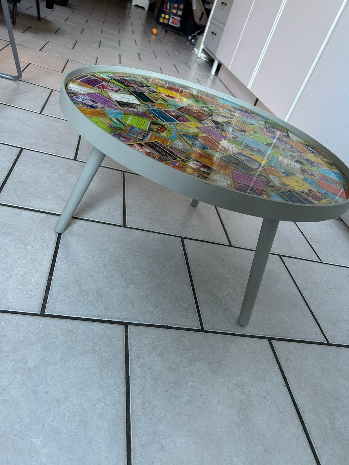 Bijzettafel, Huis en Inrichting, Tafels | Bijzettafels, Ophalen, Nieuw, Rond