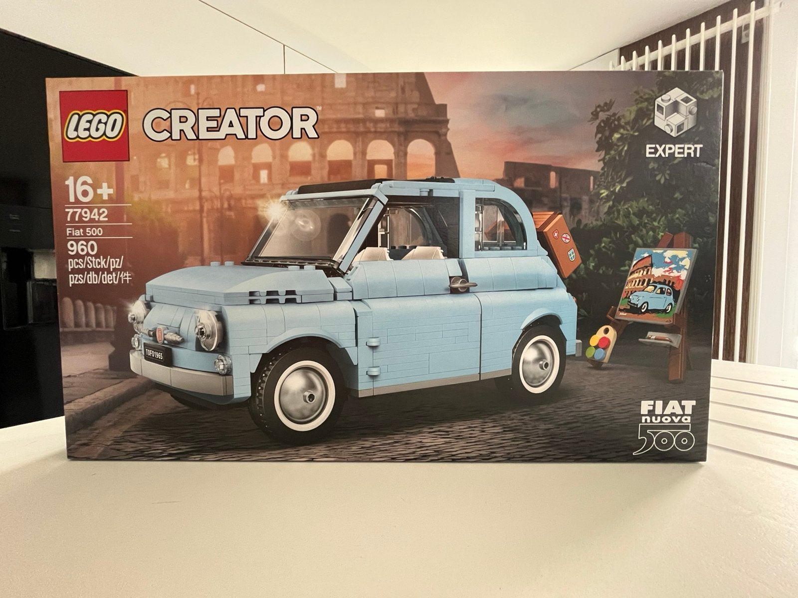 77942 Lego Creator Fiat 500 (Light Blue Edition), Kinderen en Baby's, Ophalen, Inclusief accessoires, Lego, Nieuw