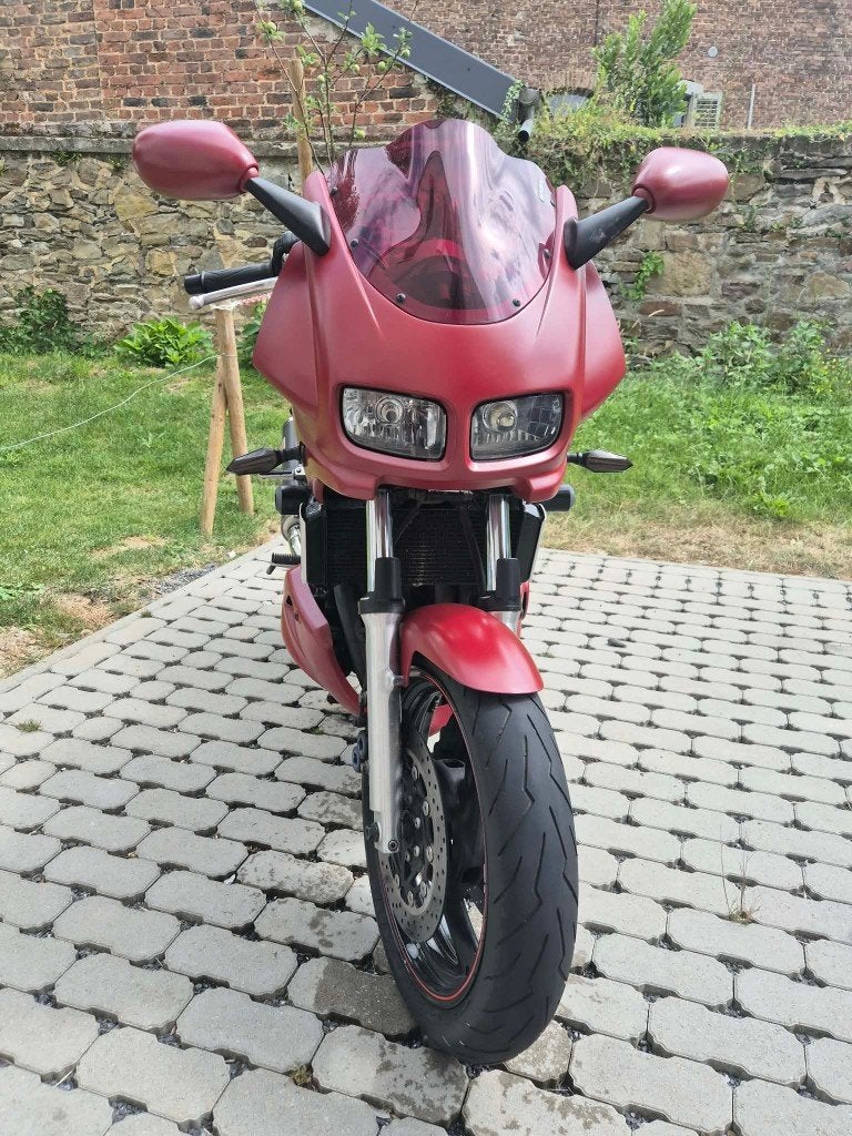 Fazer 600, Sportuitlaat, Occasion, 4 cilinders, Motorrijbewijs A