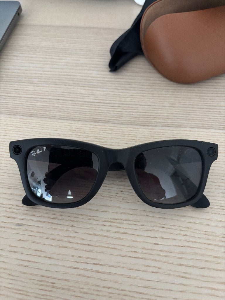 Ray-Ban Meta Wayfarer, Bijoux, Sacs & Beauté, Lunettes de Soleil & Lunettes | Hommes, Comme neuf, Enlèvement, Ray-Ban, Lunettes