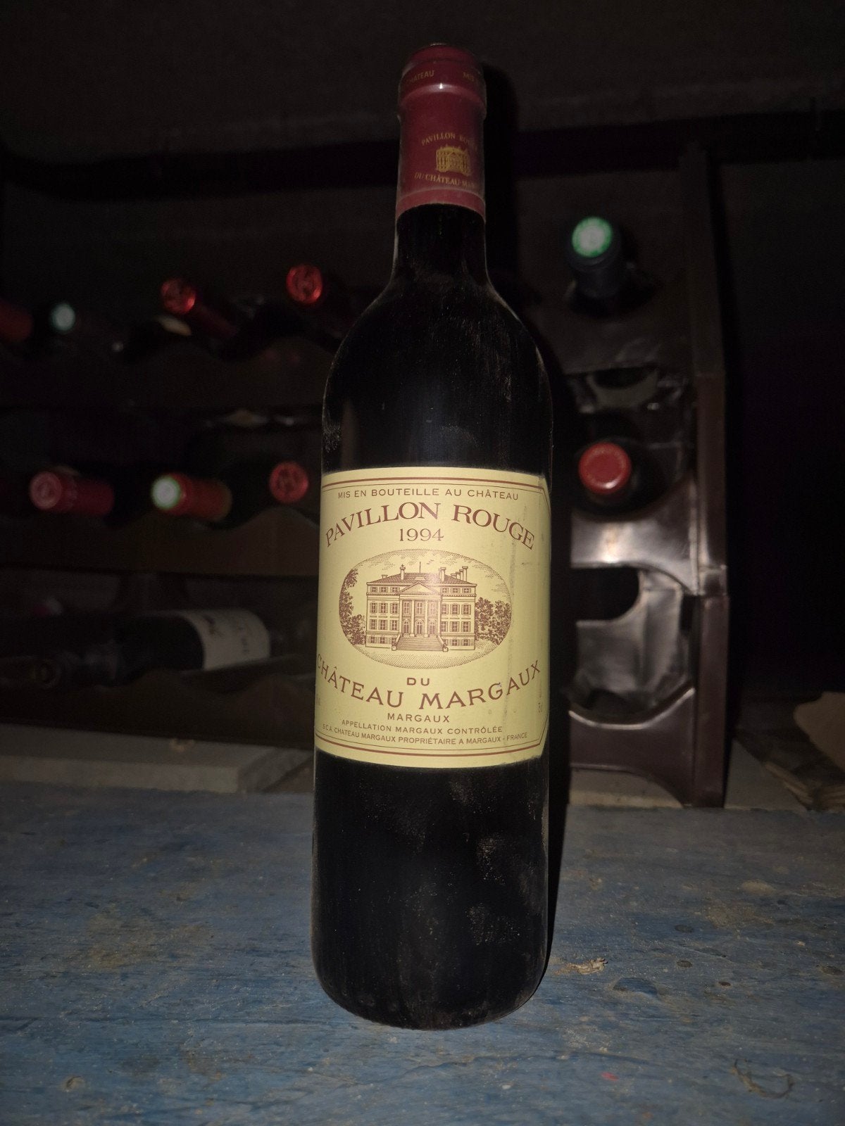 Vin Rouge: Pavillon Rouge du Château Margaux, Verzamelen, Wijnen, Frankrijk, Ophalen of Verzenden, Rode wijn, Vol