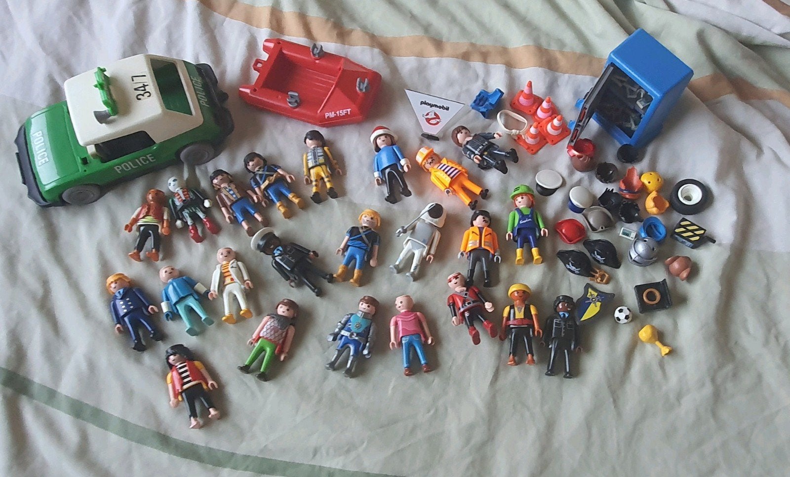 Oud lot playmobil, Ophalen