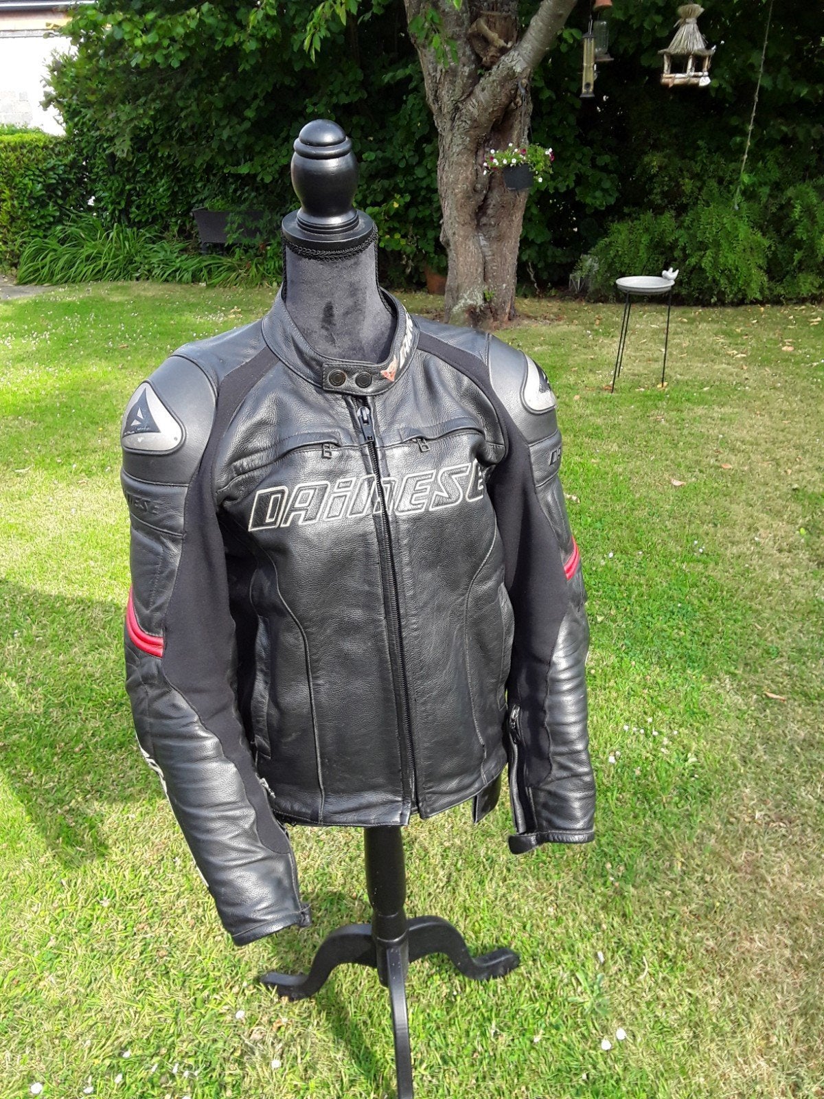 Veste Dainese en cuir., Motos, Enlèvement