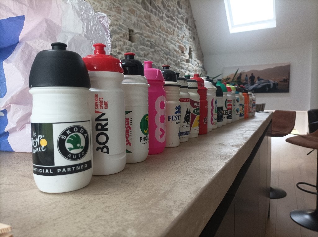 Bidons cycliste professionnels, Enlèvement, Utilisé, Autres types
