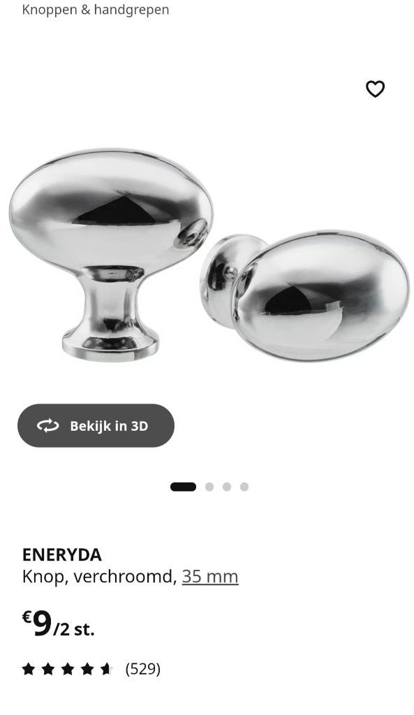 Handgreep ikea, Ophalen, Zo goed als nieuw