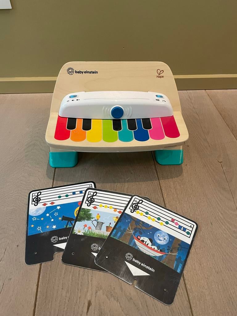 Houten piano Baby Einstein, Ophalen, Zo goed als nieuw