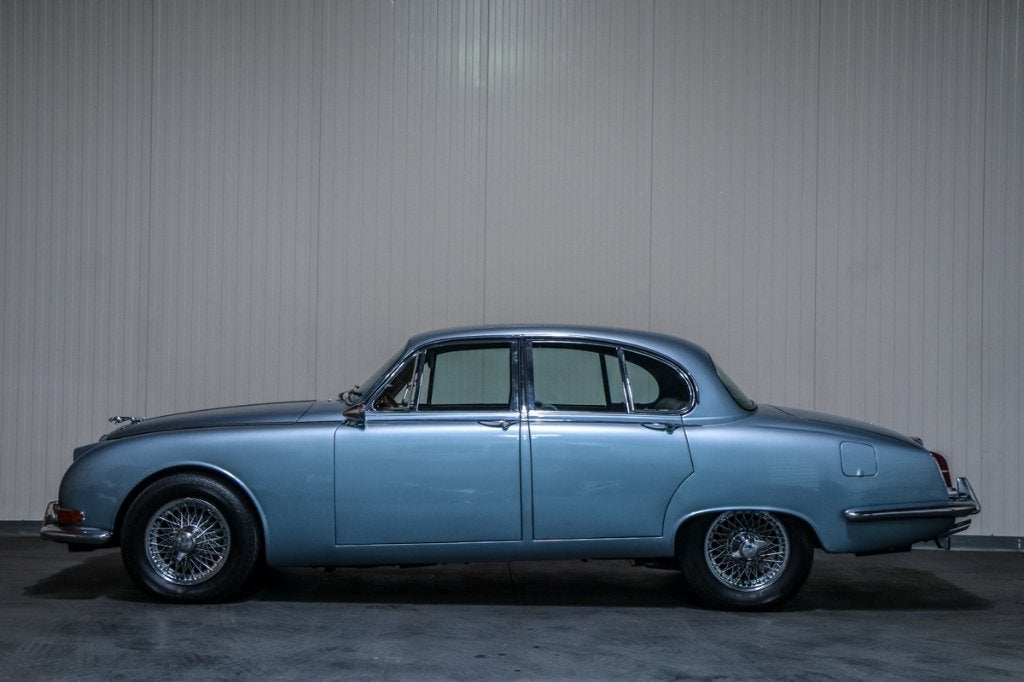 Jaguar S-Type Saloon 3.8 Overdrive LHD Manueel, Auto's, 4 deurs, Achterwielaandrijving, 164 kW, Blauw