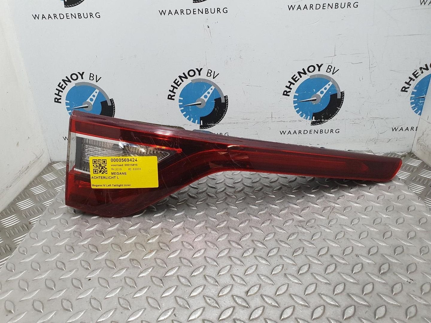 RENAULT MEGANE ACHTERLICHT L 265559648R 2019, Auto-onderdelen, Ophalen of Verzenden, Gebruikt, ARN erkend