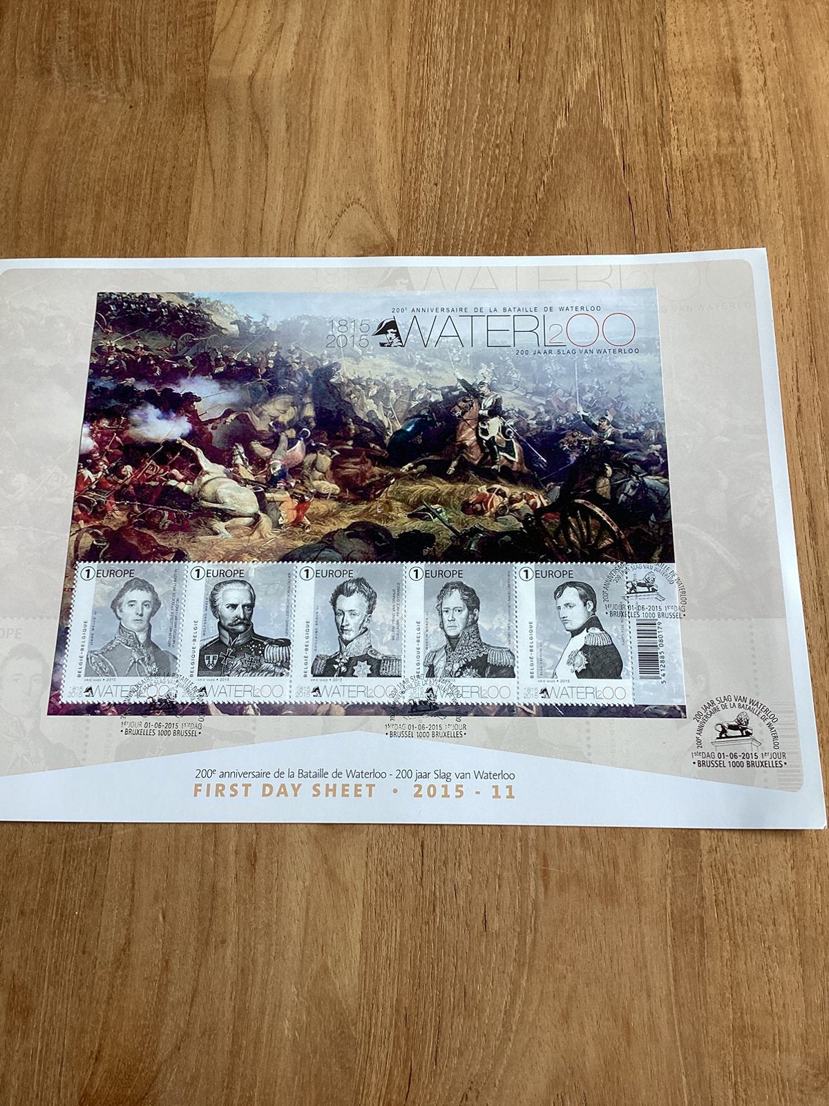 Belgique année 2015, Postzegels en Munten, Ophalen of Verzenden, Postfris