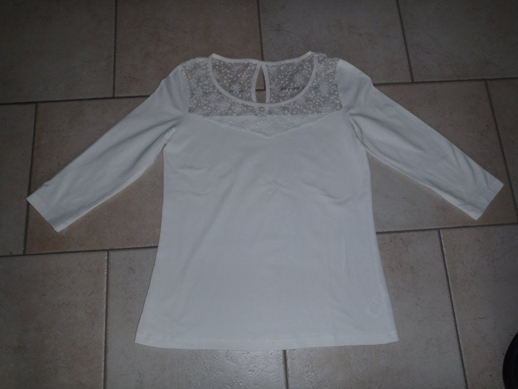 Blouse maat 40, Kleding | Dames, Ophalen of Verzenden, Zo goed als nieuw, Maat 38/40 (M), Wit