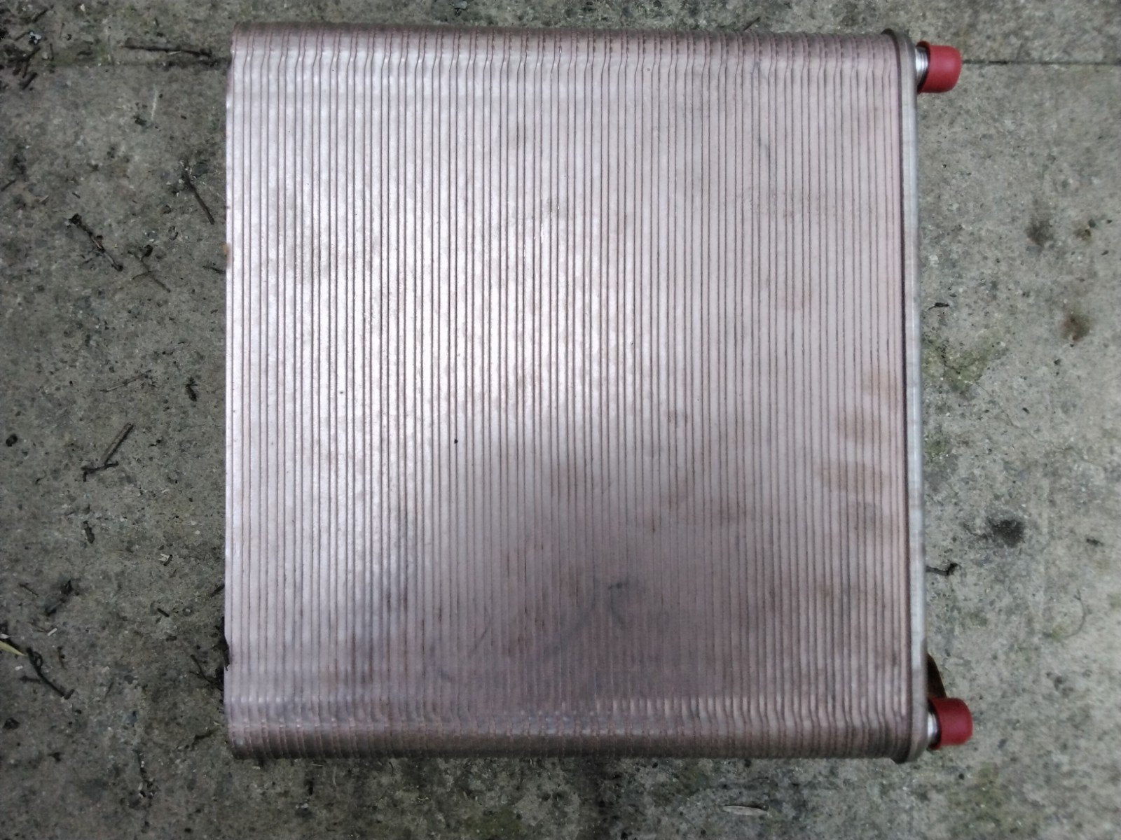 Echangeur thermique à plaque brassée Alfalaval, Ophalen