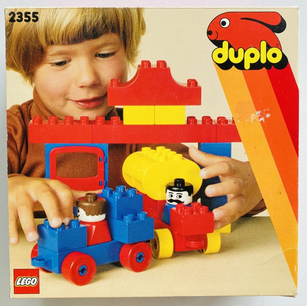 Lego Duplo 2355 - VOERTUIGEN - 1984, Kinderen en Baby's, Speelgoed | Duplo en Lego, Gebruikt, Compleet, Ophalen of Verzenden, Duplo