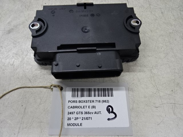 UNITE ELECTRONIQUE Porsche 718 Boxster (982) (99161814505), Utilisé, Porsche