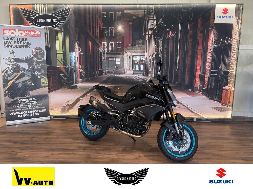 CF 800NK NEW BLACK, Motoren, Motoren | CFMOTO, 2 cilinders, LED Verlichting, Nieuw, Bedrijf