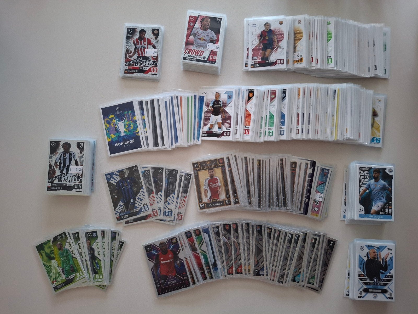 Topps Match Attax Extra +500 cartes, Enlèvement ou Envoi