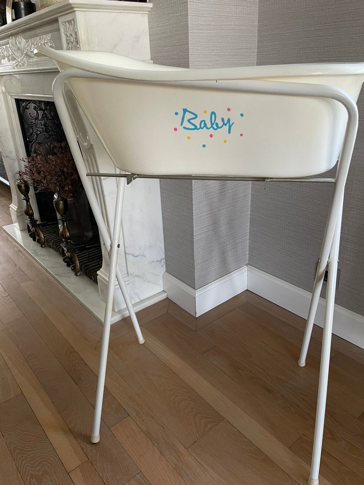 Baignoire pour bébé avec support, Comme neuf, Enlèvement, Standard, Hema